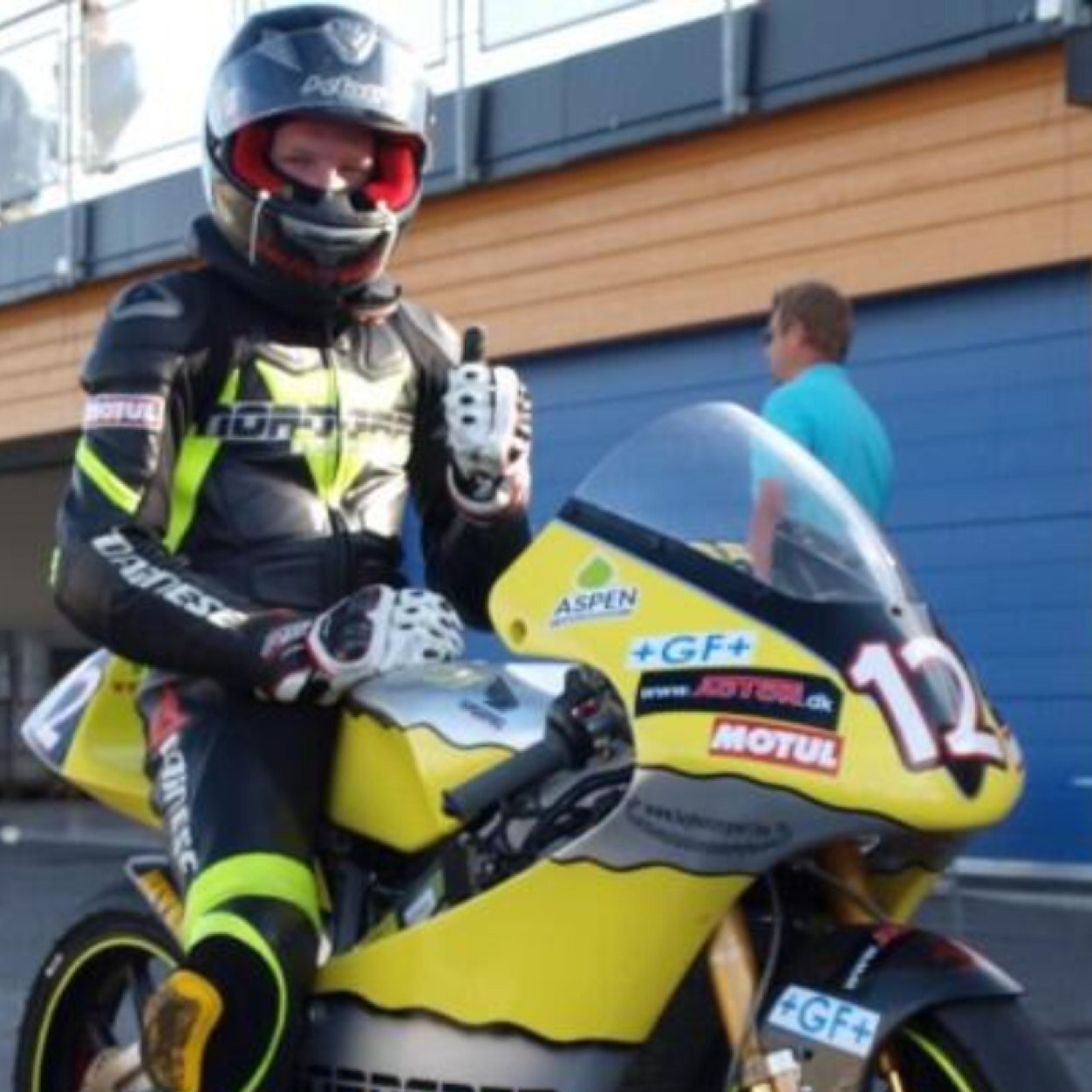 Meyer12_fanclub's profile picture. Official fan page for my fiance: Danish moto3 Nordic champion Emil Meyer Petersen @emilmeyer12 !