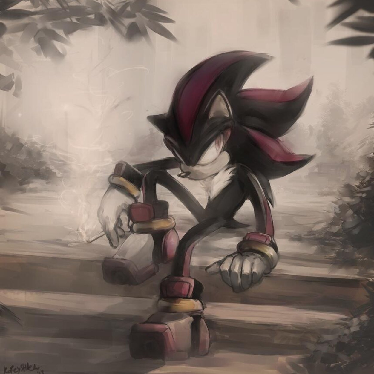 I'm Shadow, shadow the hedgehog the ultimate Lifeform Unlike that blue hegehog I have a instant to kill I will destroy anything in my way  (#RP)