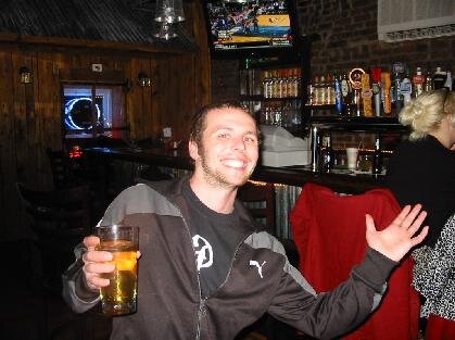 loves to party and drink with friends, all round nice guy.