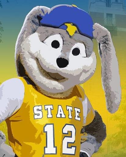 Jack is the official mascot for South Dakota State University Athletics. You'll see him pumping up the crowd at Coughlin-Alumni Stadium and Frost Arena!