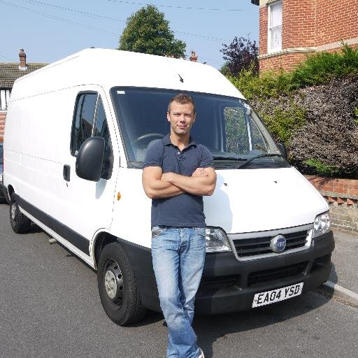 Transport4u1's profile picture. Man with a van