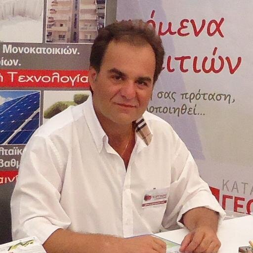 geogeorgiadis's profile picture. Πολιτικός Μηχανικός Τ.Ε. Κατασκευαστής Κτιρίων - Πρόεδρος Ένωσης Κατασκευαστών Κτιρίων Ν. Έβρου & Αντιπρόεδρος Ομοσπονδίας Κατασκευαστών Κτιρίων Ελλάδος.