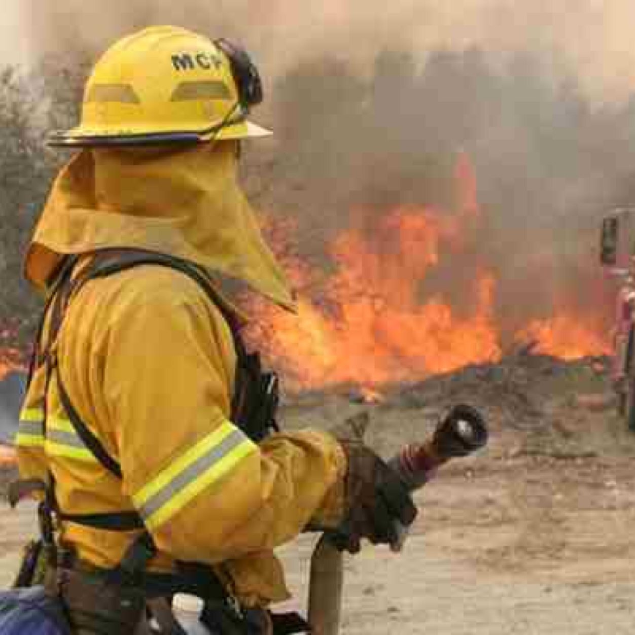 Fire fighter for calfire 5 years