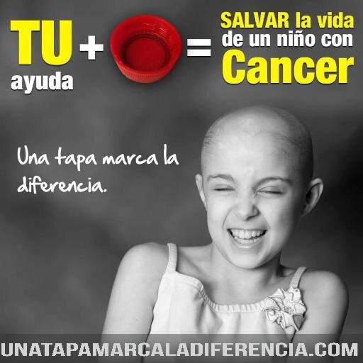 tapasporsonrisa's profile picture. Es una pequeña campaña que busca beneficiar los niños con cáncer donando tapas que subsidian tratamientos a fundaciones. // una tapa marca la diferencia.