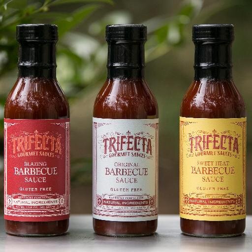 Trifecta’s gourmet sauces are an all-natural, #gluten-free combination of sweet, spicy and tangy flavors. #bbq info@TrifectaGourmetSauces.com