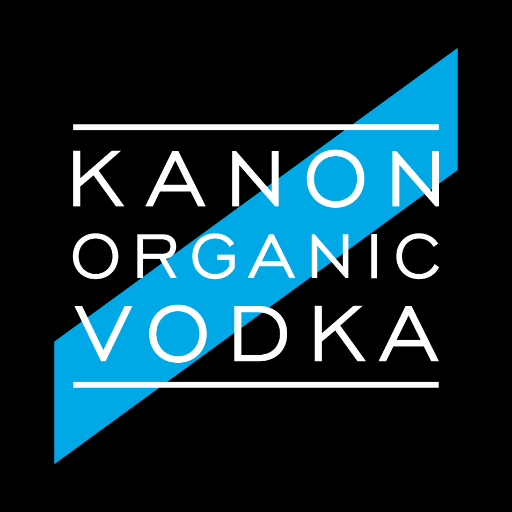 Kanon Organic Vodka, 40% alc./vol. Distilled from Organic Wheat. Enjoy Kanon Responsibly.