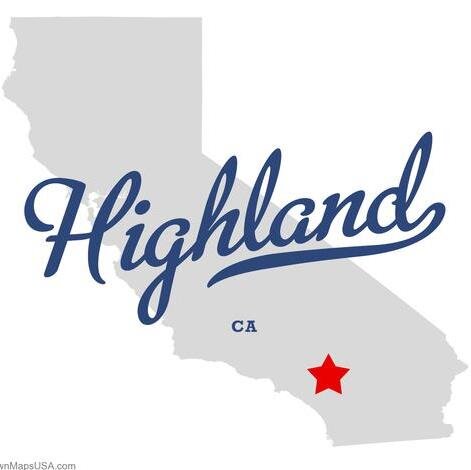 Tweeting about the happenings in Highland, CA