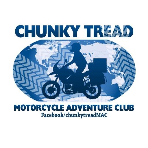 For motorcyclist travellers that go further, higher, longer. Just for fun virtual club facebook/chunkytreadMAC
