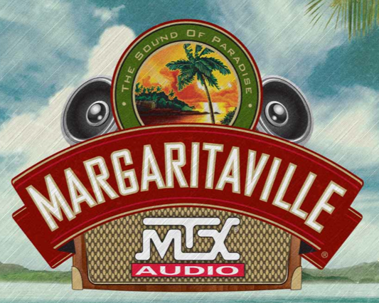 Margaritaville Audio by MTX is the right blend of colorful style and perfect sound to take you to your paradise.
