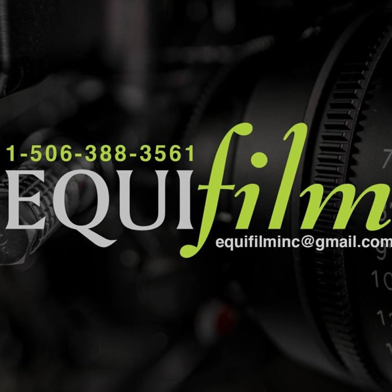 Equifilm1's profile picture. Equifilm is New Brunswick's only full service camera, grip, lighting, Dolly and Crane Rental House.