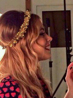 Conoci a@TiniStoessel y a todo el elenco de violetta el 11/10/2013 fue un dia que jamas olvidare @TINISTAS ♡♥
