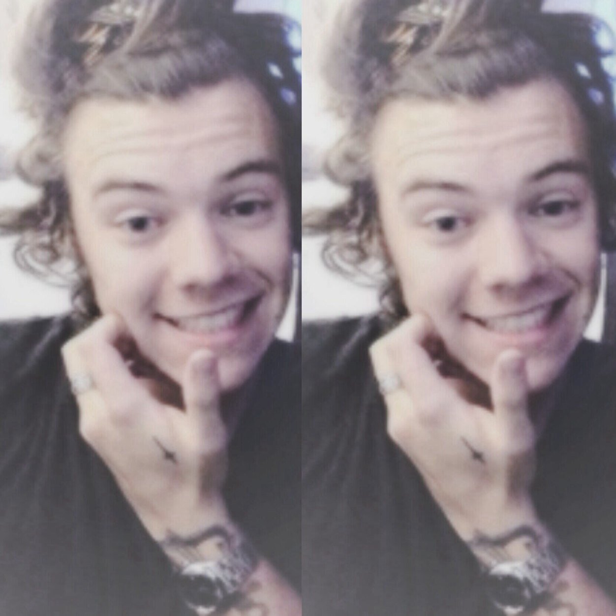 HI ILY ALL SO MICH PLS FOLLOW @simplyhxrryx SHE WILL FOLLOW BACK IF YOU ASK.