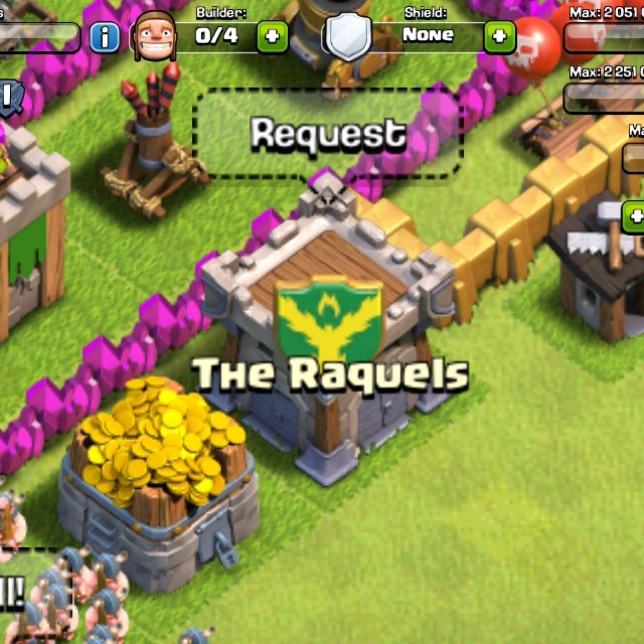 Join (The Raquels) we are a clan reaching for top 200!!!!!