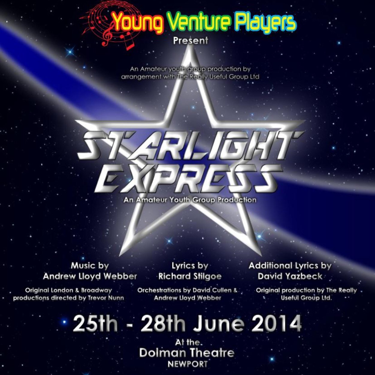 We are a branch from @VenturePlayers! We are a newport based theatre group with members up to 18 years old also follow @MiniVentures