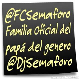 Fans Club Oficial del papá del genero @DjSemaforo director de @Rumba1069 // presidenta: @babyangieeDS