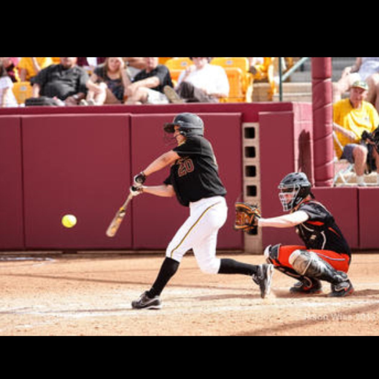 don't let my pretty face fool you, i'm a beast on the feild.