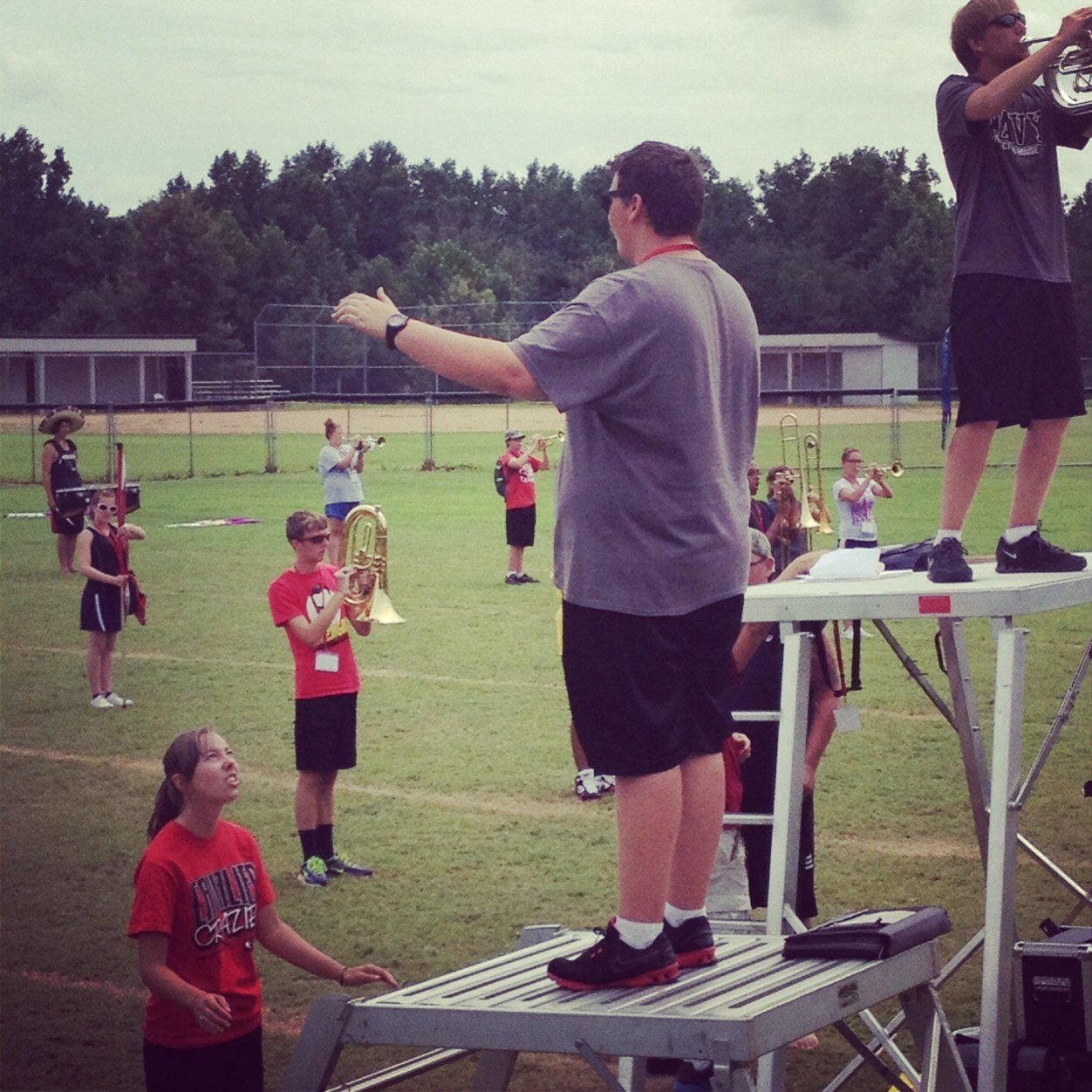 Marching Band is Life :: Drum Major :: Class of 2015 :: Where Words Fail, Music Speaks