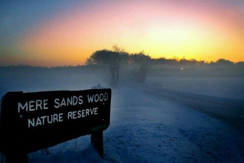 Mere Sands Wood is a 42 hectares (100 acres) nature reserve between the villages of Holmeswood and Rufford in west Lancashire, England