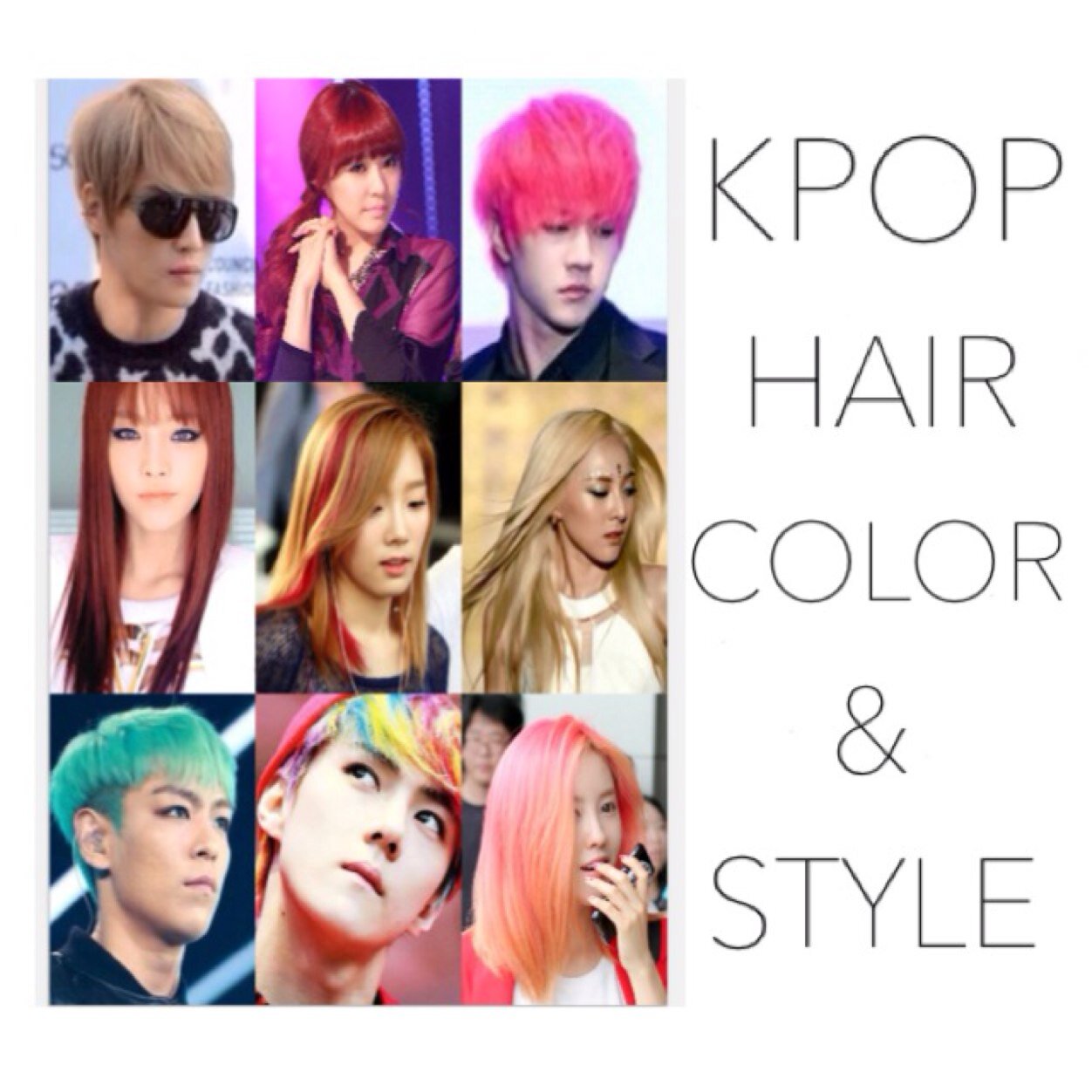 All about Hair & Color Kpop ETC. Follow Me NOW!!
สไตล์ผม สีผมต่างๆ การบำรุงเคล็ดลับต่างๆ