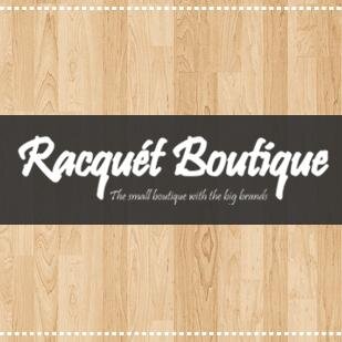 racquetboutique's profile picture. The small shop with the big brands.