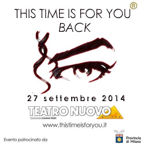 Torna la serata tributo dedicata a Michael . This Time Is For You Comes Back -  http://t.co/xX1AUNSkyB