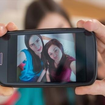 But first let me take a selfie