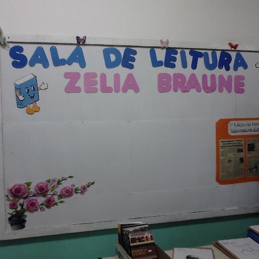 Twitter oficial da Sala de Leitura Zélia Braune - GEC Nicarágua (08.33.022)