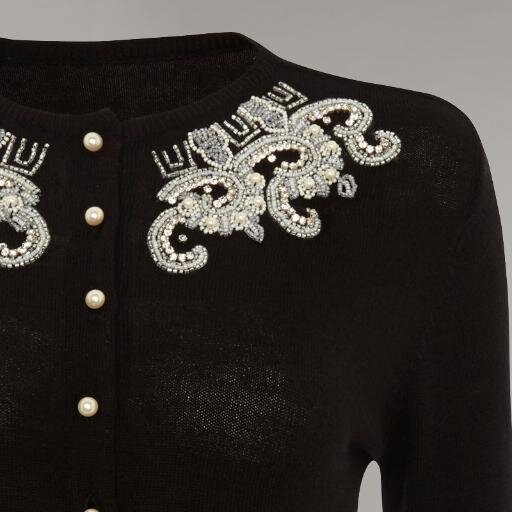 1940s style cardigans lovingly designed  for the discerning vintage style woman. Hand beaded with attention to detail.  Retail and wholesale customers   welcome