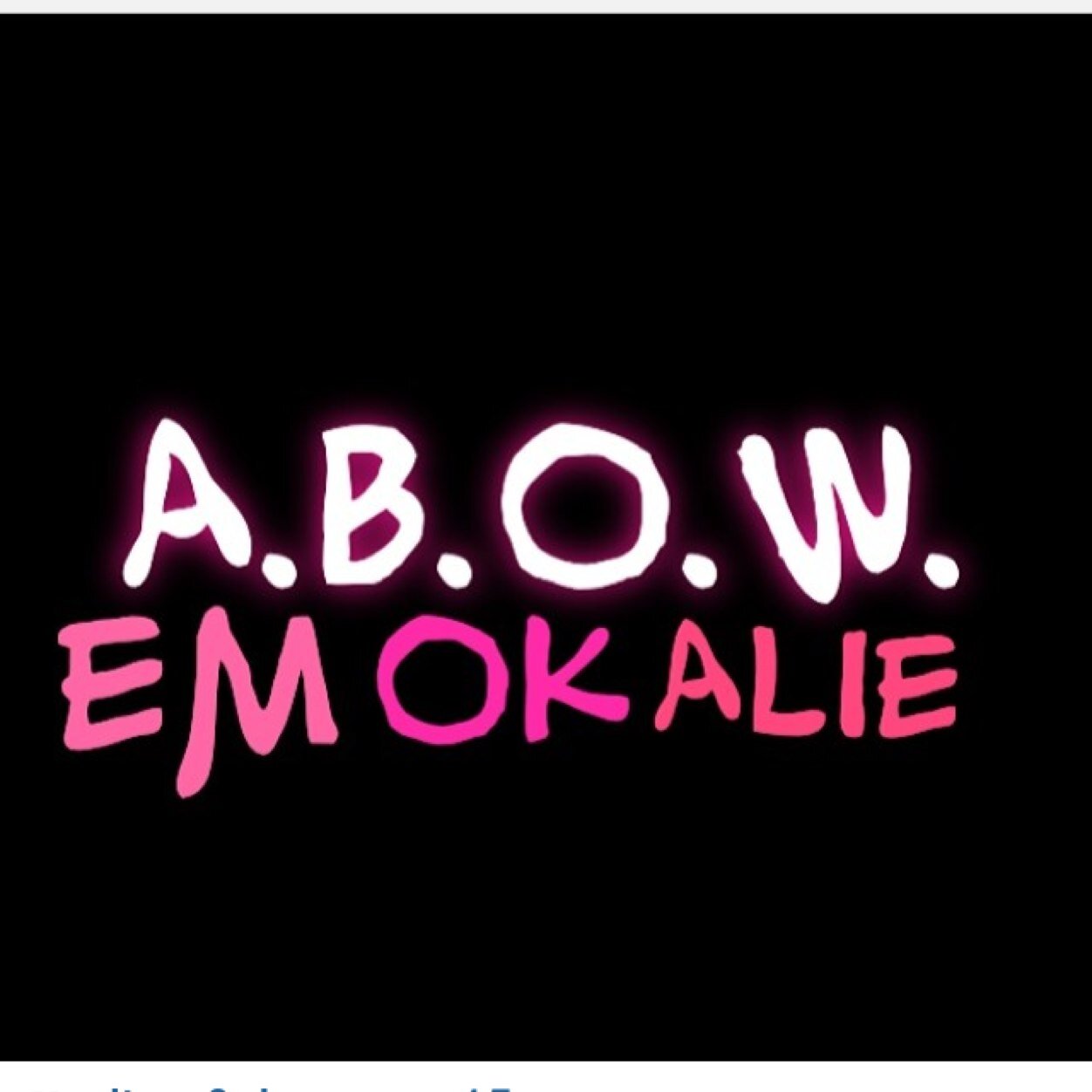 Hello! Hey! Hi! We are ABOW! Em, Allie, Kay, More info soon!