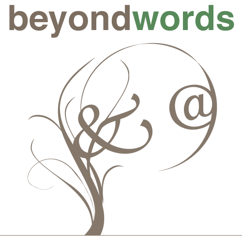 beyondwordsblog's profile picture. a blog for professional writers, editors, and designers