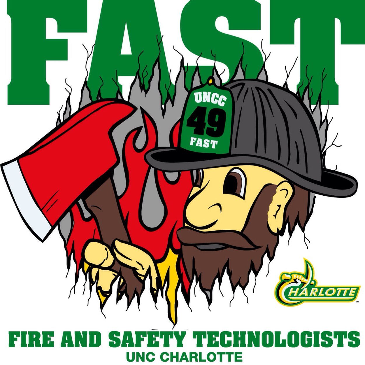 Fire and Safety Technologists is a student organization at UNCC open to any student who is either a firefighter or FSET Major.