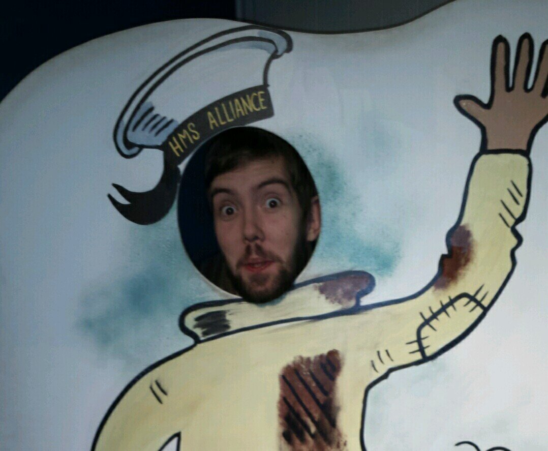 MarkWinterford's profile picture. Singer, Actor, Ghost Hunter, Graphic Designer and Events Assistant for NMRN, HMS Victory and Explosion Museum.