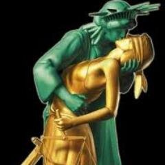 Liberty and Justice 4 ALL! Married on the Promenade of the United States Supreme Court. USWAC Veteran