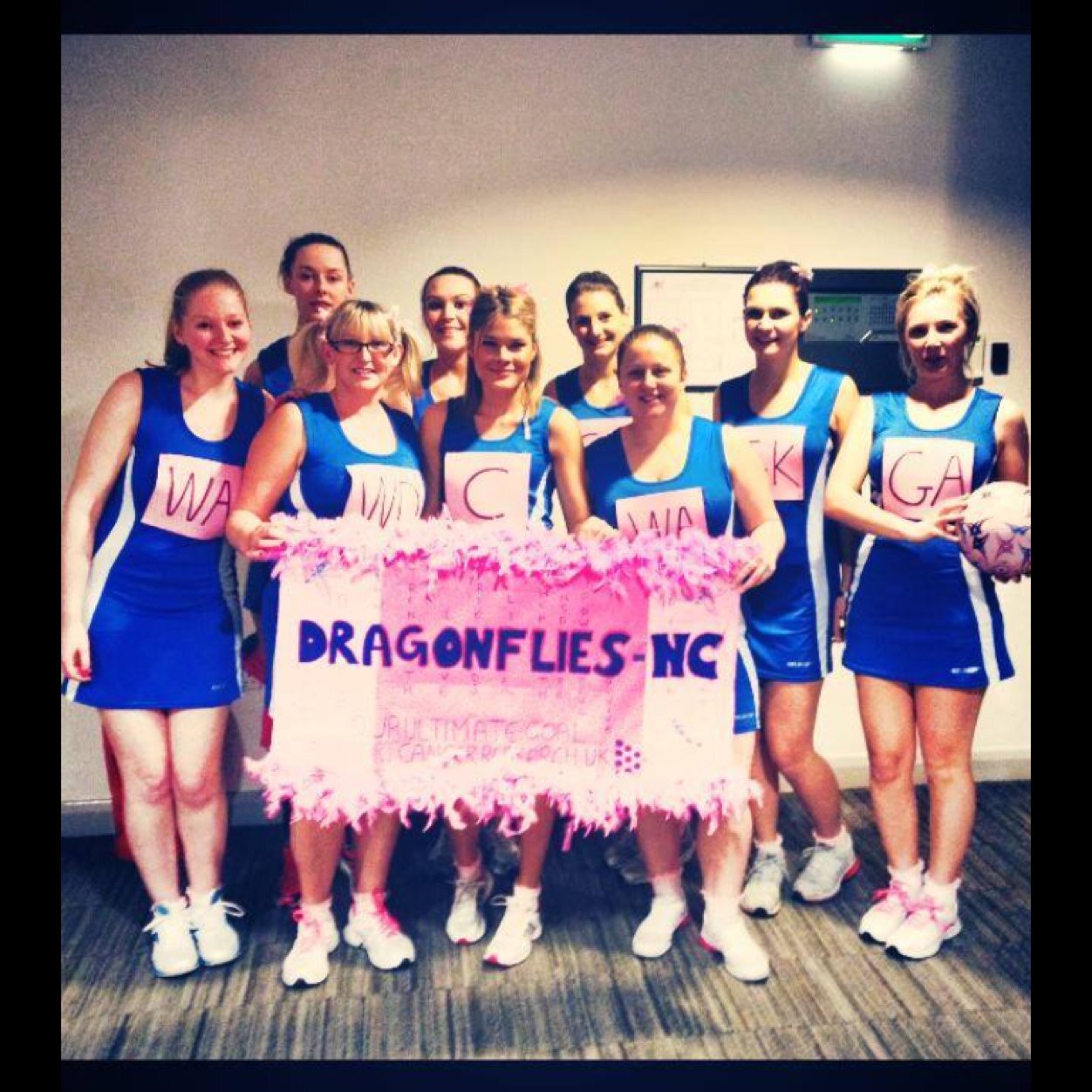We are a friendly netball team that welcomes everyone to come and join. This twitter account will keep you updated on events, training and matches