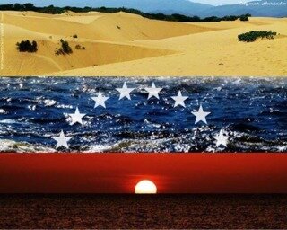 Amo venezuela y por nada del mundo cambio el amor por mi tierra bella