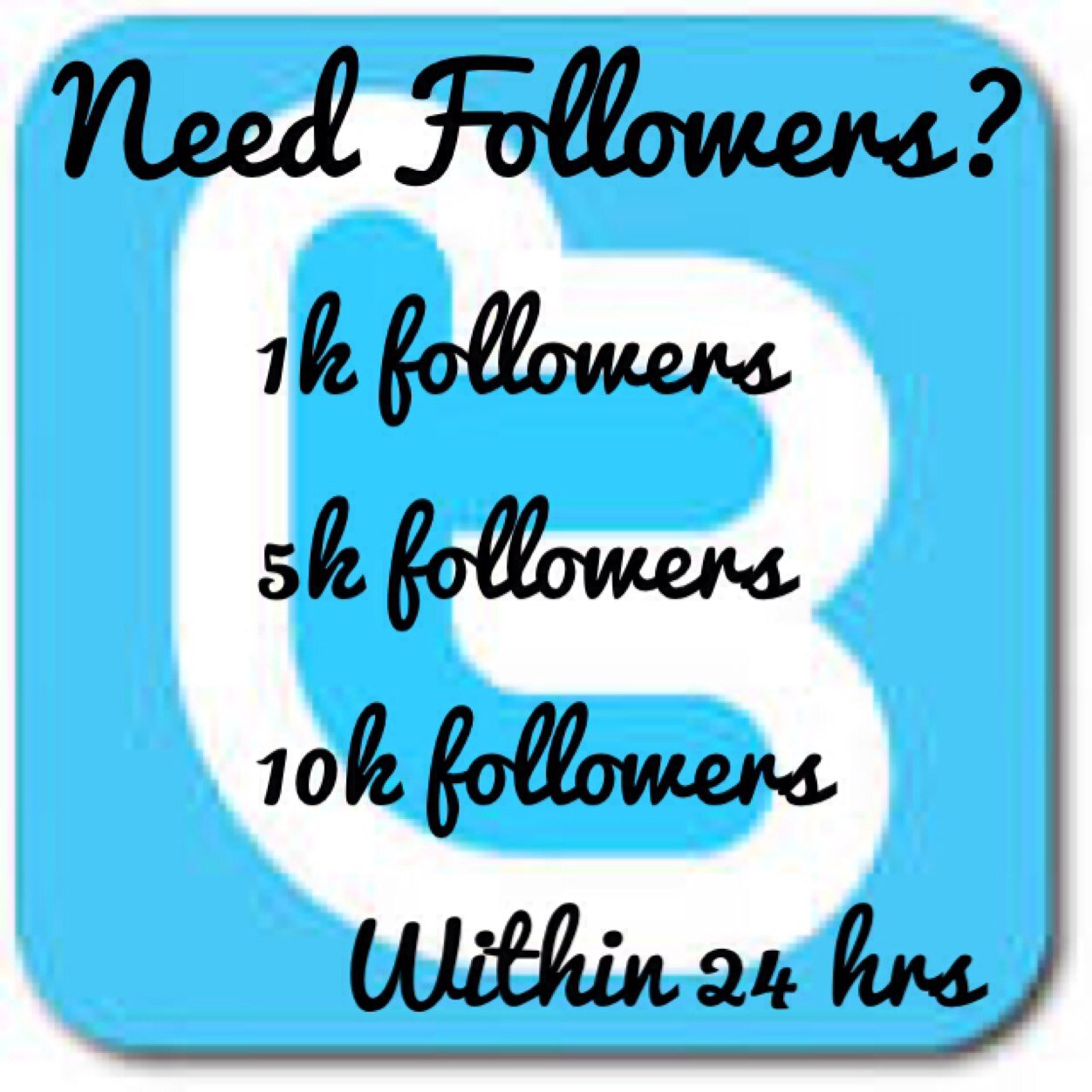 Tired of not having enough retweets or enough followers???!!! Well be awaken to TwitBit2014. You can purchase 1k-50k followers. Price range between $10-50usd