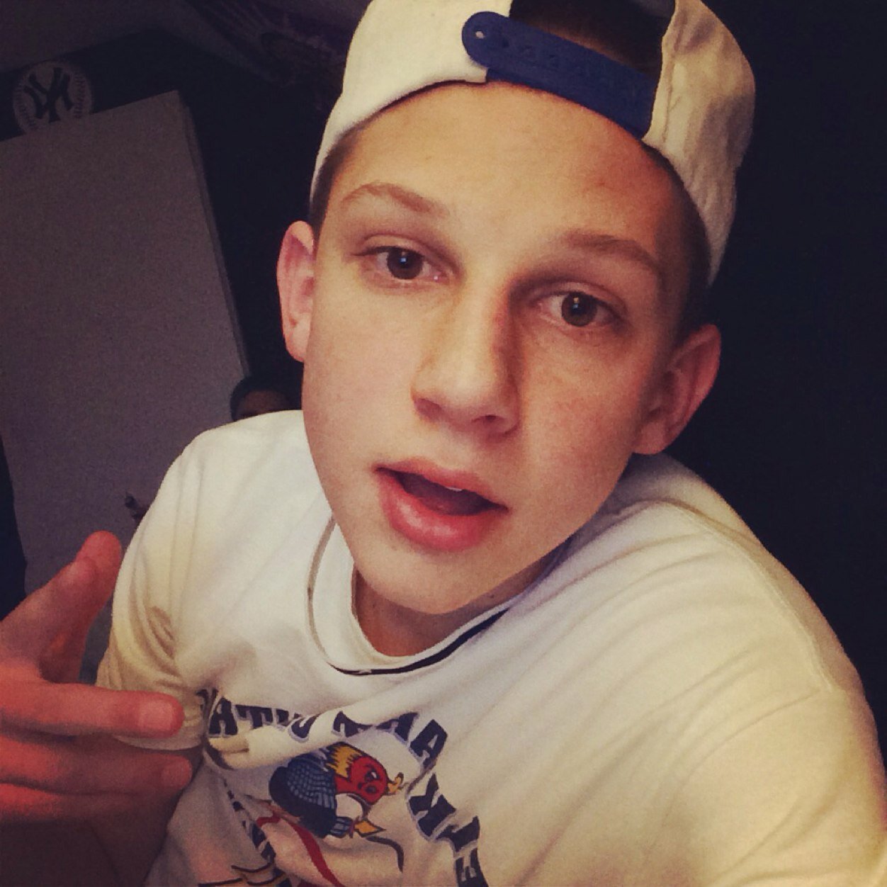 That one kid from vine  Personal Twitter: C_bobay11 ~~~FOLLOW ME