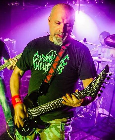 fat old man from the PARRICIDE band