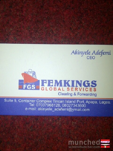 Are you seeking for whom to clear your goods for you?such as cars,container etc.kindly call,07037968128,08027343600,BB:28BB5E0D