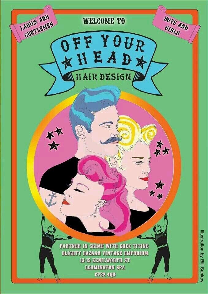 Funky retro and authentic vintage hair styling, ladies cuts, barbering, kids parties, festivals, unique clothing and accessories, using vegan products