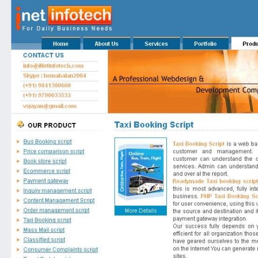 taxi_booking's profile picture. Taxi Booking Script is a web based solution and it assist you to see management and customer.
