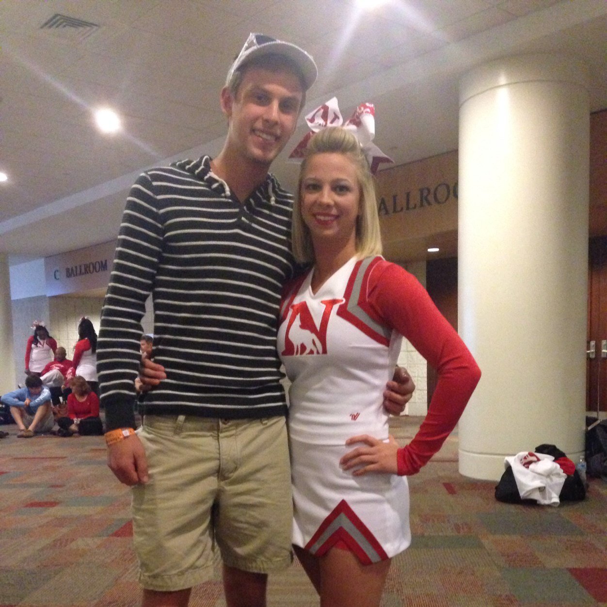 Newberry College Cheerleader