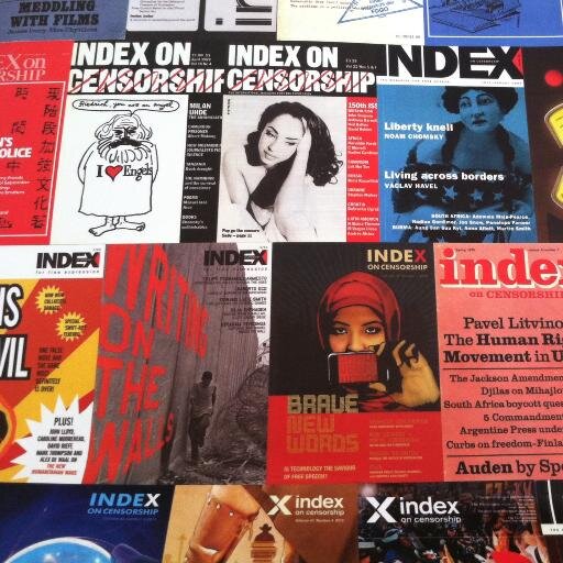 Old account of Index on Censorship magazine. Please follow @IndexCensorship for updates on the organisation and its magazine