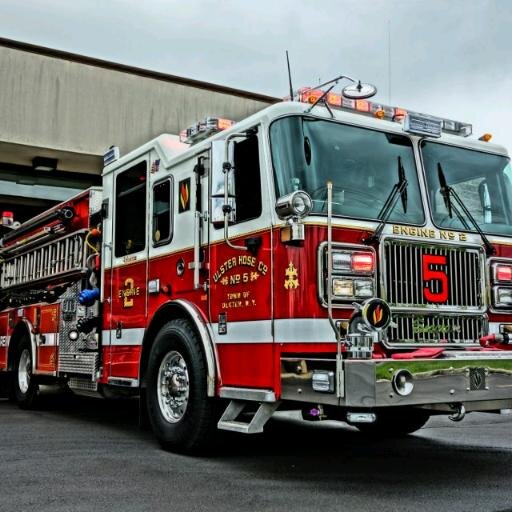 Ulster Hose Company #5 is an all volunteer company with 90 active members.  We provide fire and EMS response to the residents and business within our district.