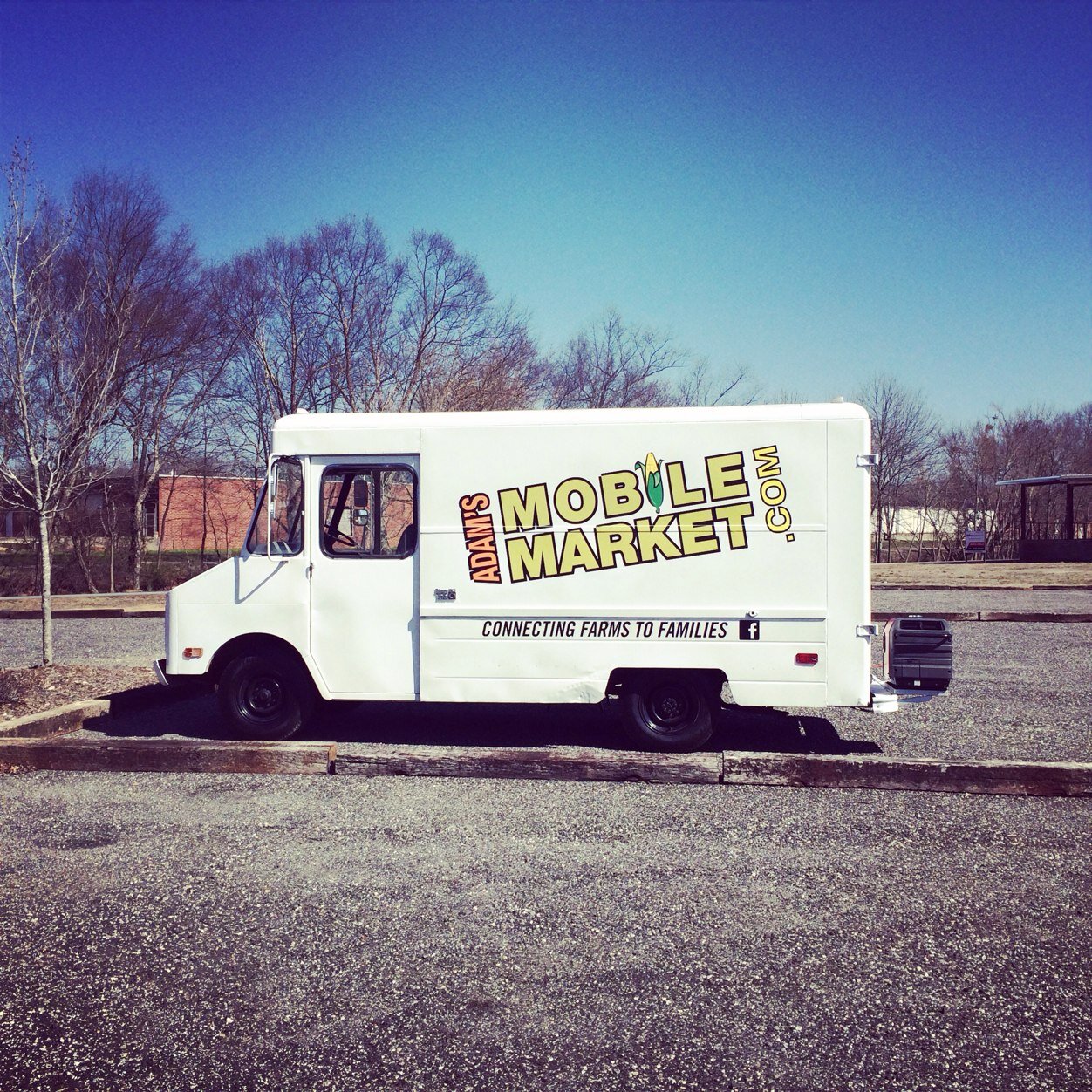 Adam's Mobile Market connects farms to families by sourcing locally farmed products and delivering them to the community.