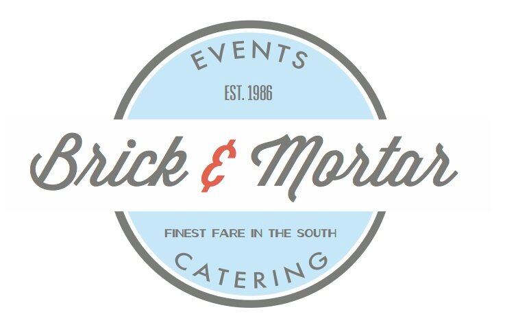 Brick & Mortar is a family owned business. We specialize in catering for weddings, rehearsal dinners, next day brunch, baby or bridal showers,anniversaries&more