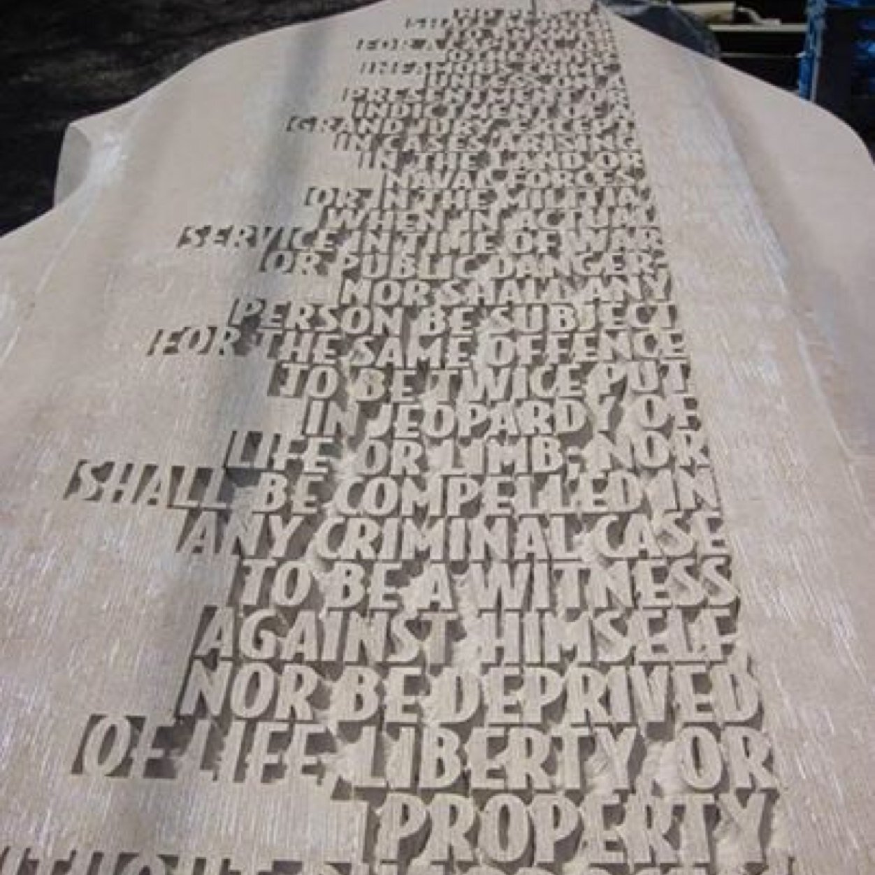 BillofRightsOKC's profile picture. The ONLY fitting monument for any government building. Please don’t crash your car into me and proceed to urinate on my polished granite.