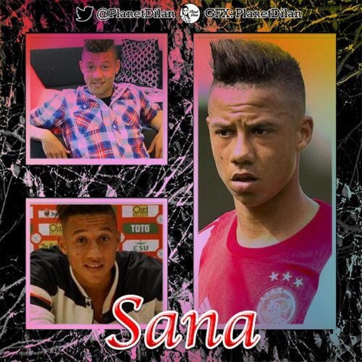 Fanaccount by Tobias Sana, he is a player of young AFC Ajax and Sweden and have number #19.