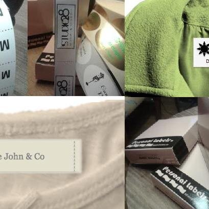 Le ofrecemos toda una gama de etiquetas textiles personalizadas: marca, instrucciones de lavado, tallas. pedidos@personal-labels.com