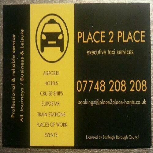 P2P_Hants's profile picture. Executive Taxi Service, based @ Southampton Parkway Train Stn & Southampton International  Airport. 07748 208208 http://t.co/GAdTucoLjN